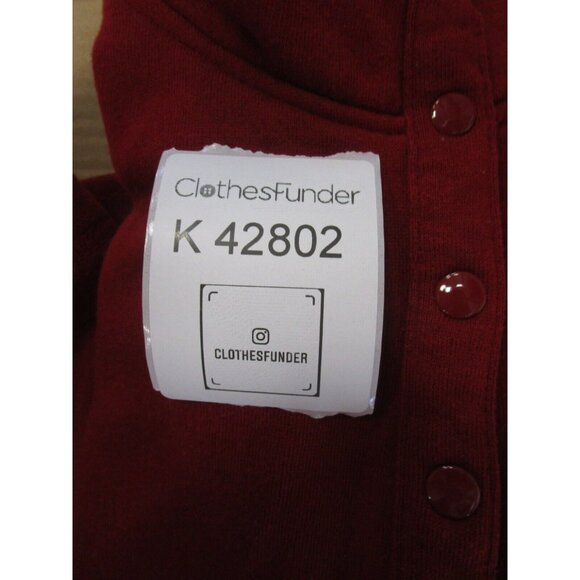 VINTAGE Sweatshirt Large Pullover 1/4 Snap Embroidered Art Chinawear * - Picture 11 of 11